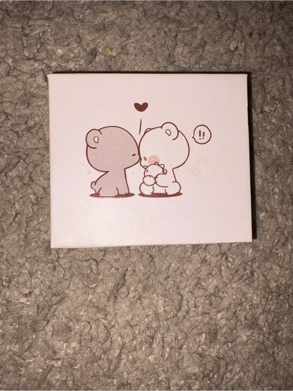 Gradient Bear-Shaped Cheek Blush - Peach to Coral